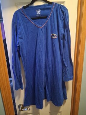 University of Florida Gators Blue V-Neck Tshirt Dress